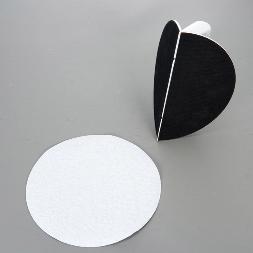 Self-Adhesive Semi Circular Angle Sanding Tool Multifunctional Durable Hand Grinding Board Reusable Right Angle Design