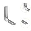 10 Pieces L Shaped Bracket Support Brace Right Angle Metal Tile Fixing Tool Accessory