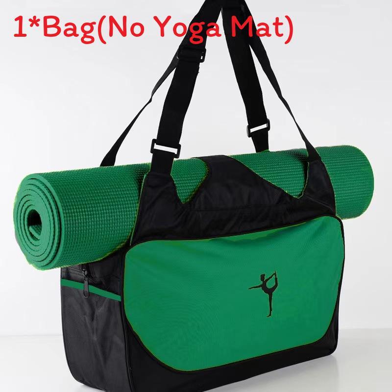 Yoga Bag With Large Capacity Waterresistant Oxford Material For Fitness And Outdoor Activities
