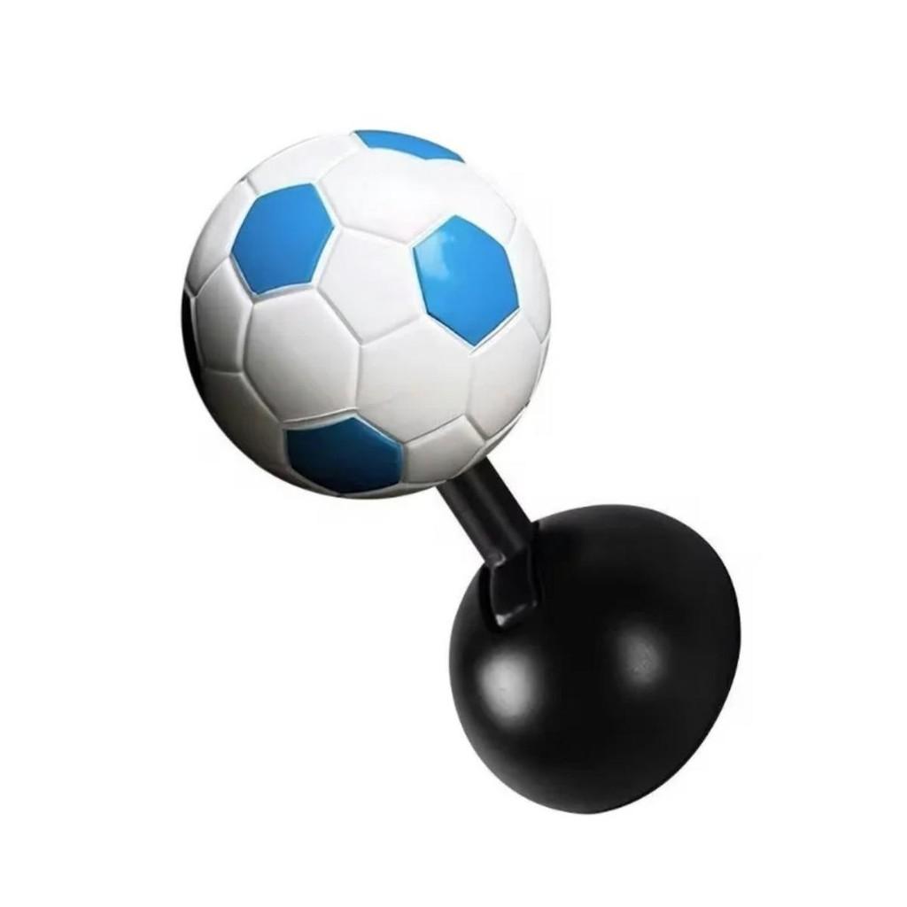 

Ручка переключения передач для футбола Универсальное украшение салона автомобиля Синий Белый Футбольный мяч blue