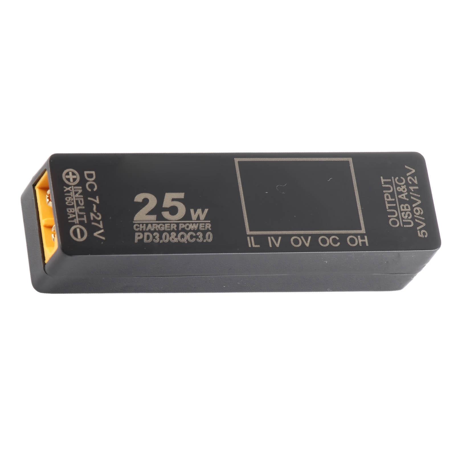 

PD3.0 USB XT60 Interface to USB PD3.0 Fast Charger Overload Short Circuit Protection