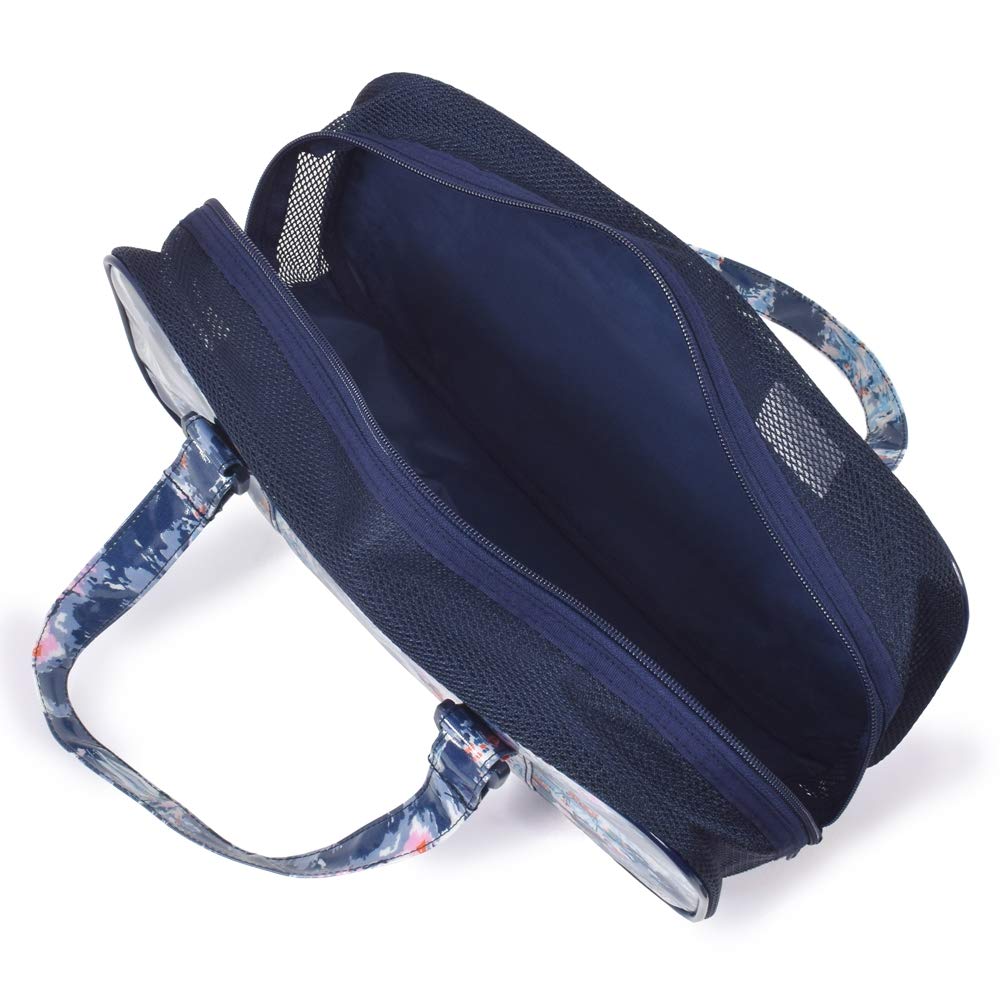 LAURA ASHLEY Art Supplies and Paint Bag Paint Set Watercolor Riviera Boys Cute Mesh Art Supplies Set with Shoulder Strap Watercolor Paints Included