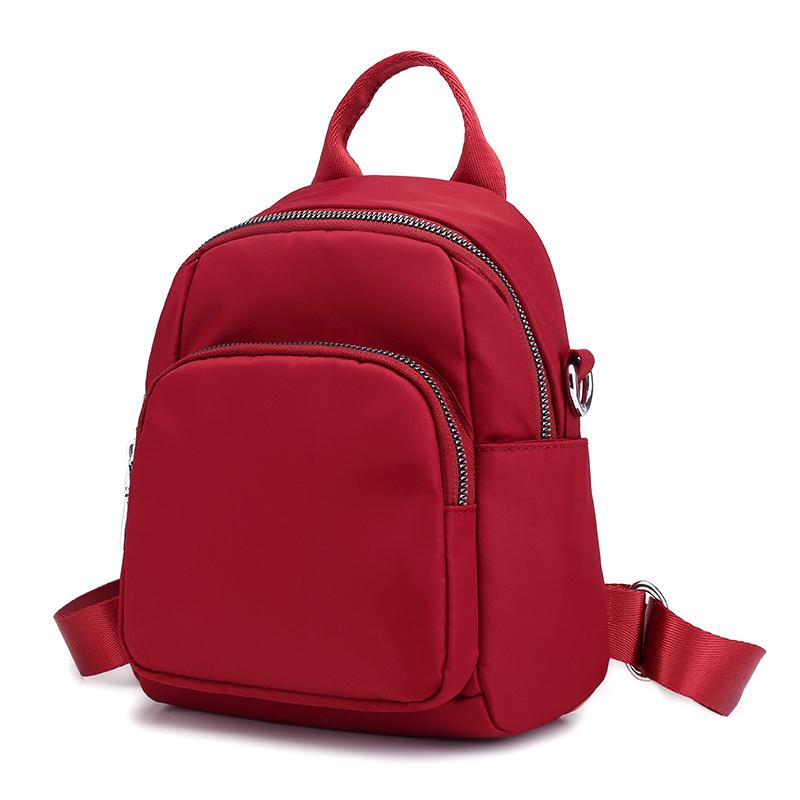 2025 Women's Fashionable Waterproof Canvas Mini Backpack