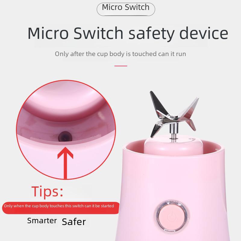 Tragbarer elektrischer Multifunktions-Entsafterbecher für Obst