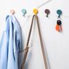Adhesive Decorative Wall Hook Damage Frees Installation Strong Hold Bathroom Kitchen Use ABS Plastic Waterproof Hanger
