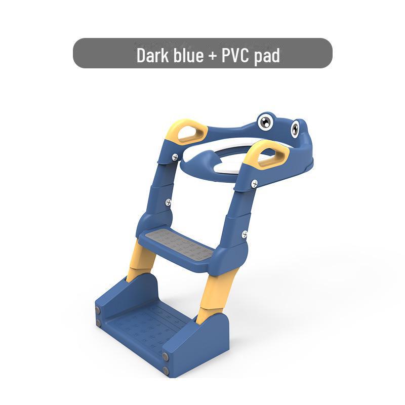 Children's Adjustable Toilet Seat with Stairs for Boys and Girls