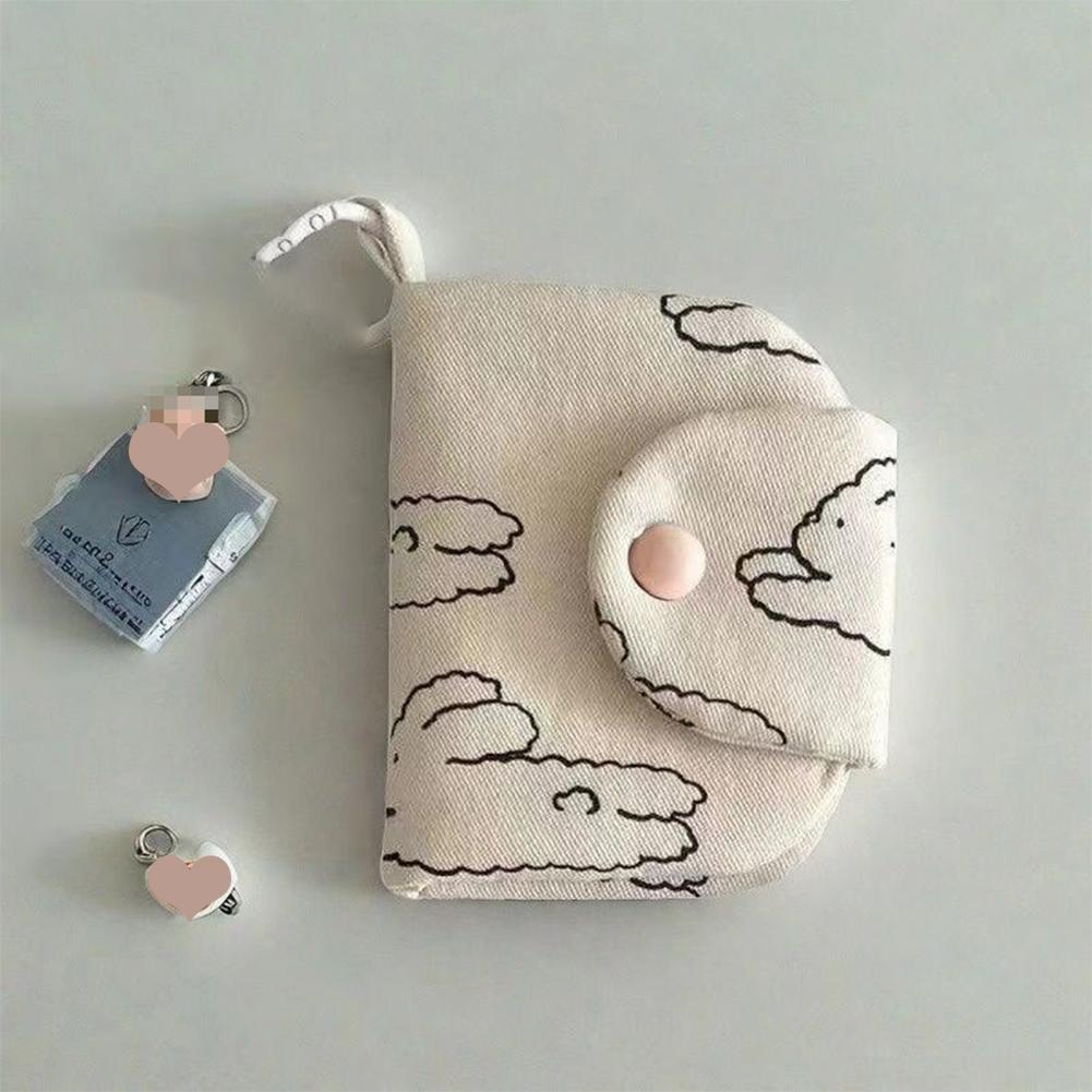 

Корейский стиль мультфильм ткань держатель карты сумки мини-сумка для хранения брелок подвеска шарм B-Only bag