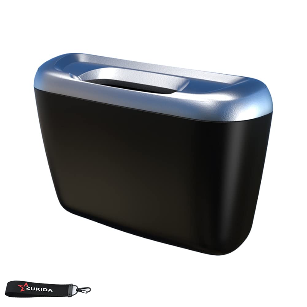 Zukida Multifunctional Car Trash Car Mini Trash Garbage Car Take Up Easy to Silver Can, Supplies, Can, Can, Accessories, Compact, Lightweight, Doesn't