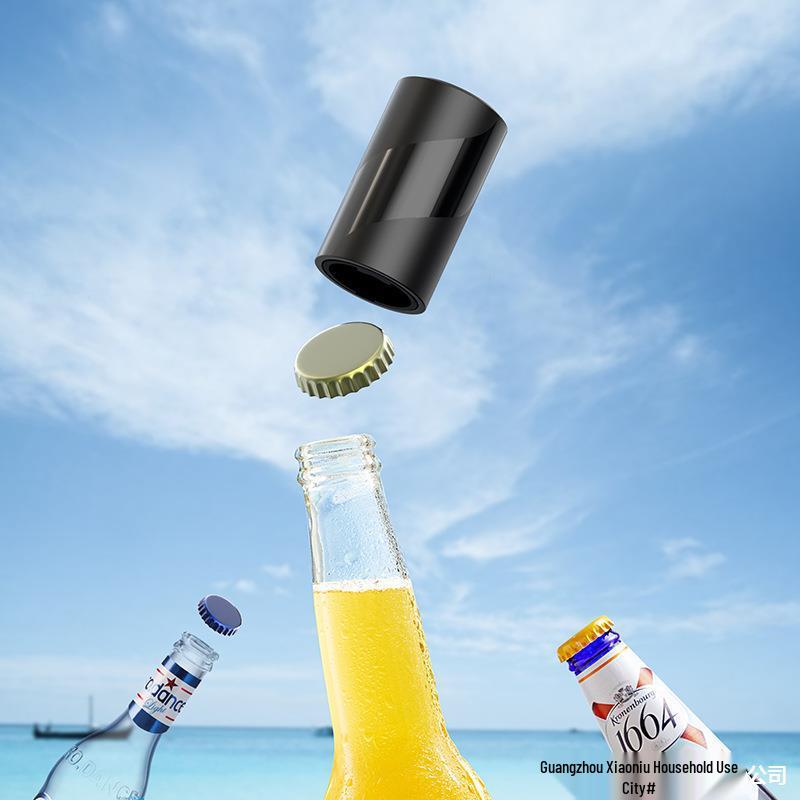 Kreativní magnetický automatický otvírák na láhve na pivo, nápoje a džus