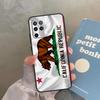 California Flag Case For Oppo A60 A40 A80 A18 A38 A58 A78 A98 A16 A76 A96 A15 A17 A77 A74 A94 A54 A57S Cover