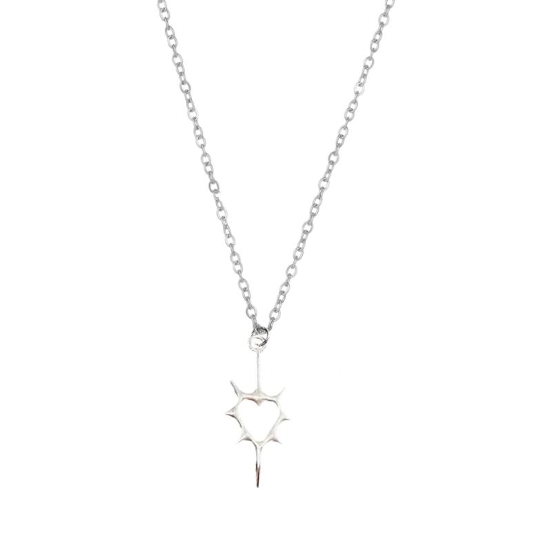 Punk Unisex Anhänger Halskette Vintage Schmuck Schlüsselbein Kette Mit Einzigartigem Design Für Den Täglichen Gebrauch