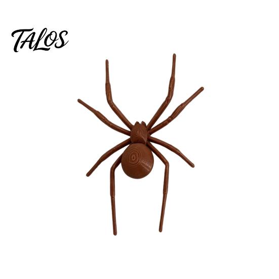 PLA Spider Decoration 1/4/8Pcs 3D Refrigerator Magnet for Halloween, Scary Fake Realistic Halloween Decor Magnetic Decoration, Prank Props,