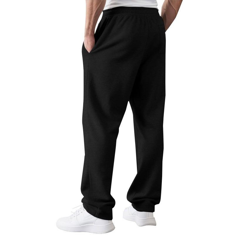 Mens Fashion Comfortable Straight Sweatpants Sports Pants Outfit Hombre Elegante Casual