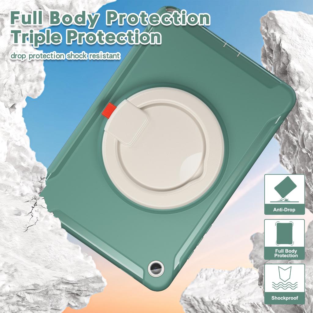 Stand Case For Samsung Tab A11 A9 Plus SM-X230 X236 X210 X216 A8 10.5 X200 X205 A7 10.4 T500 T505 S5E SM-T720 T725 Cover TPU+PC