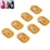 7 pièces Autocollants Nail Art Lumineux NFC Couleurs Différentes Auto-adhésifs Autocollants Ongles Intelligents