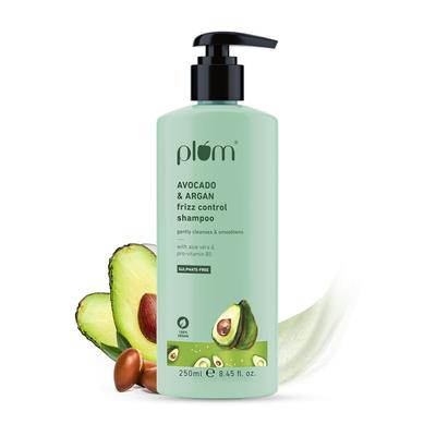 Shampoing anti-frisottis à l'avocat et à l'argan | Pour cheveux bouclés, ondulés et crépus | Réduit les frisottis, retient l'humidité, revitalise les mèches | 250 ml