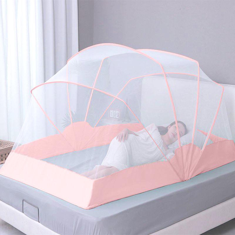 Foldable Mosquito Net for Dorms and Homes - Easy Install, Summer Yurt Style