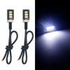 2Pcs/Lot Tail Number License Plate Lamp Accessories Screw Bolt Light White LED Car Auto Motorcycle Universal 12V SMD 3 LED 5630