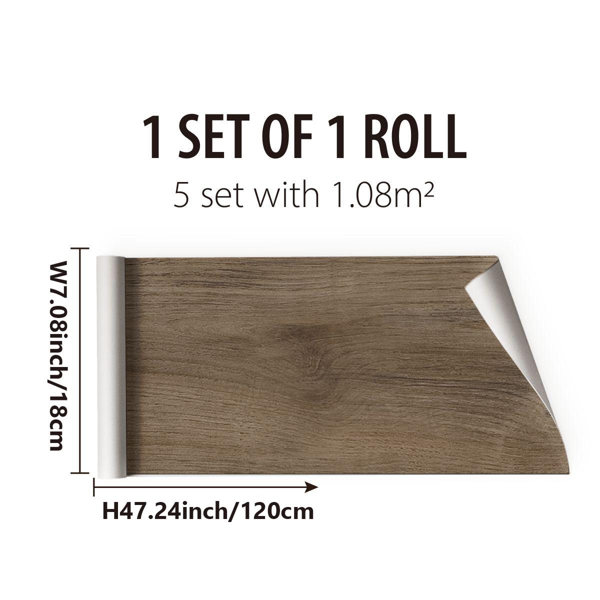 

5 рулонов 3D-обоев с рисунком деревянного кирпича, отрывающихся и наклеиваемых обоев, самоклеящаяся контактная бумага, съемные водонепроницаемые обои для ремонта мебели 18X120cmX5roll