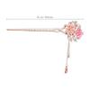 KESYOO Hair Stick Chinese Style Hairpin for Women, Metal Tassel Hair Accessories for Hanfu Cosplay, Vintage Hair Ornaments for Daily Wear, Blue Alloy