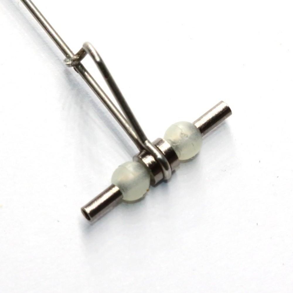 10pcs Barrel Design Lure Fishing Swivels Rolling Swivels Heavy Duty Swivels Fishing Lure
