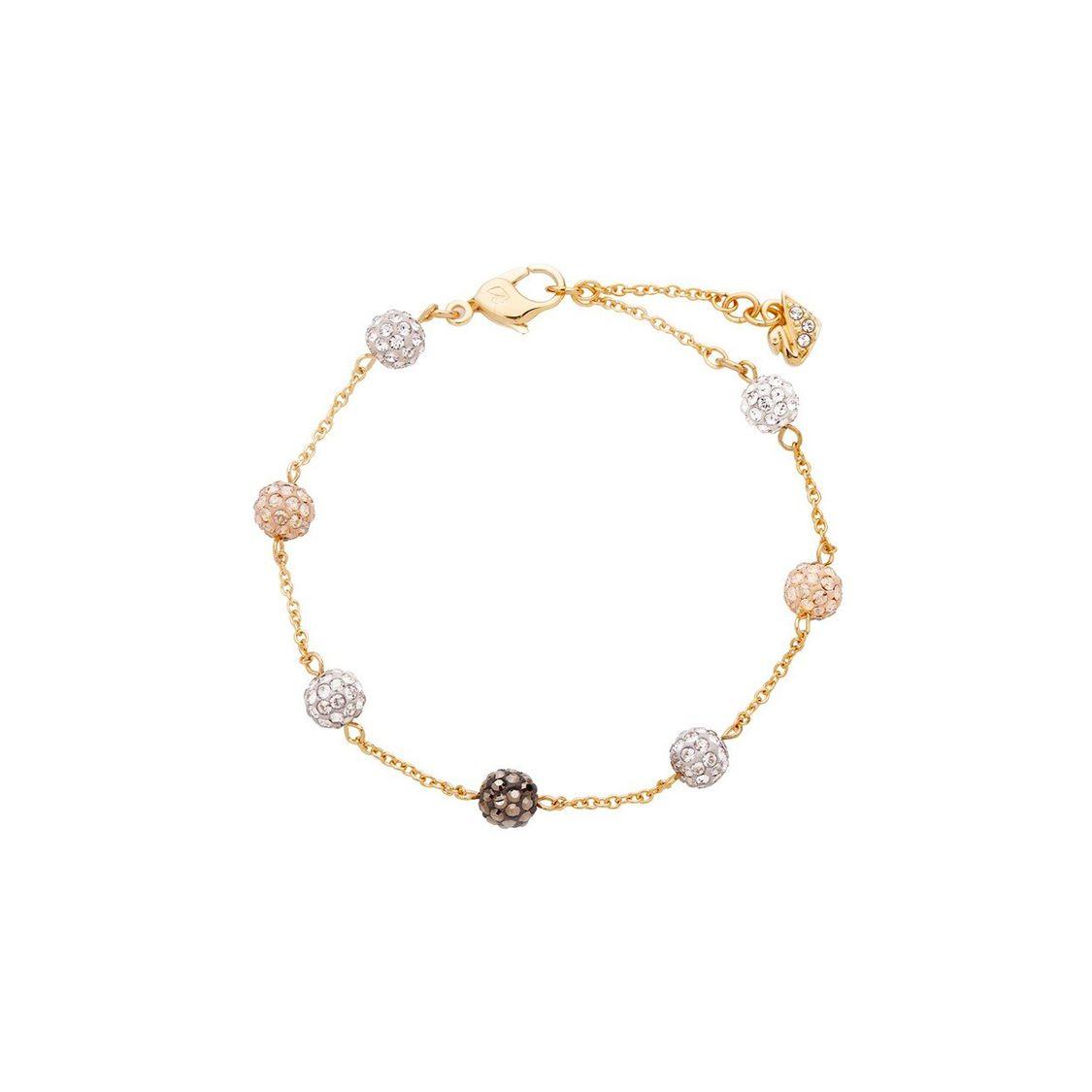 

Swarovski Gold Gradient Round Ball Sparkling Bracelet Women bracelet 1156235 Box (Random Color)