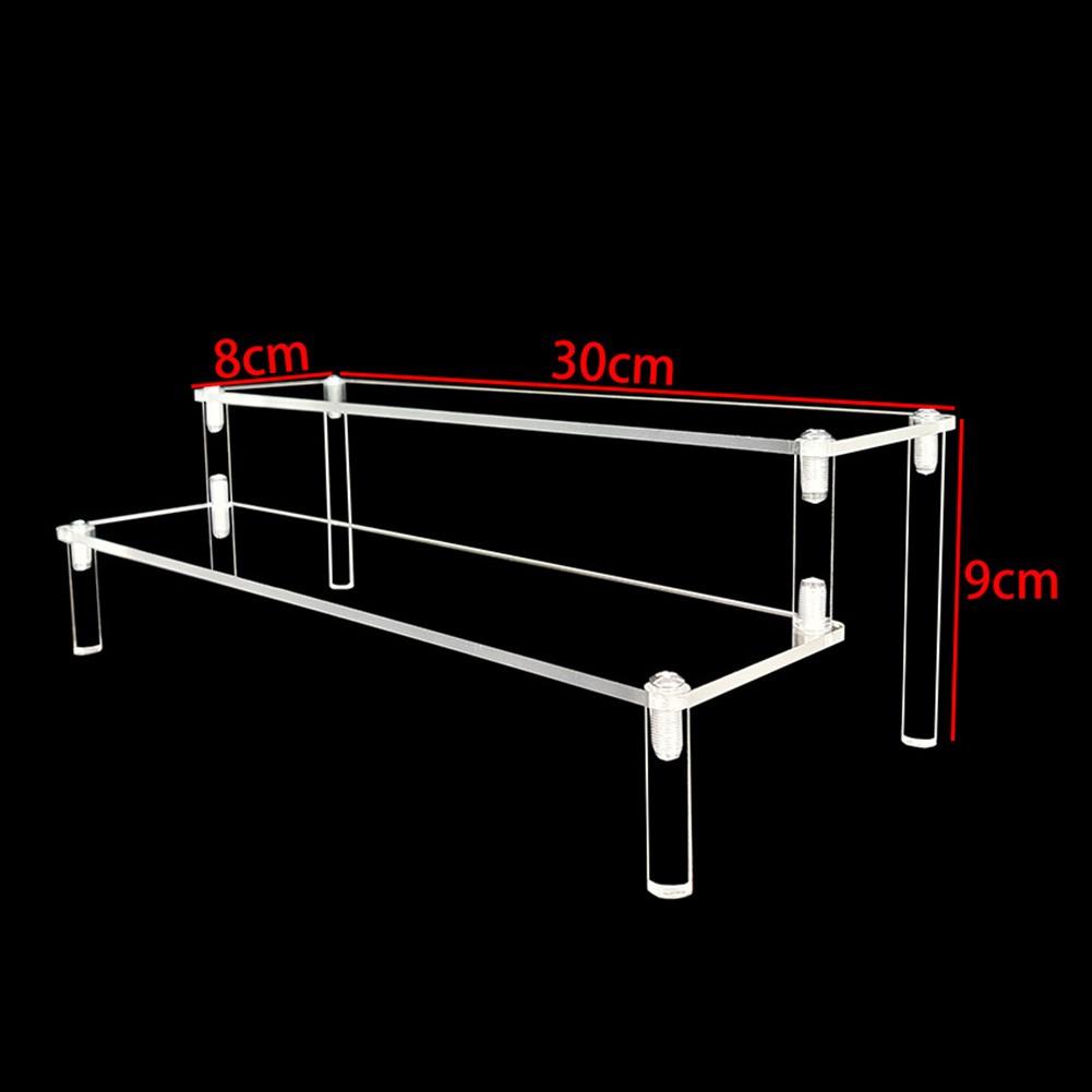 Clear Acrylic Multilayer Display Stand Rack for Jewelry and Collectible Items
