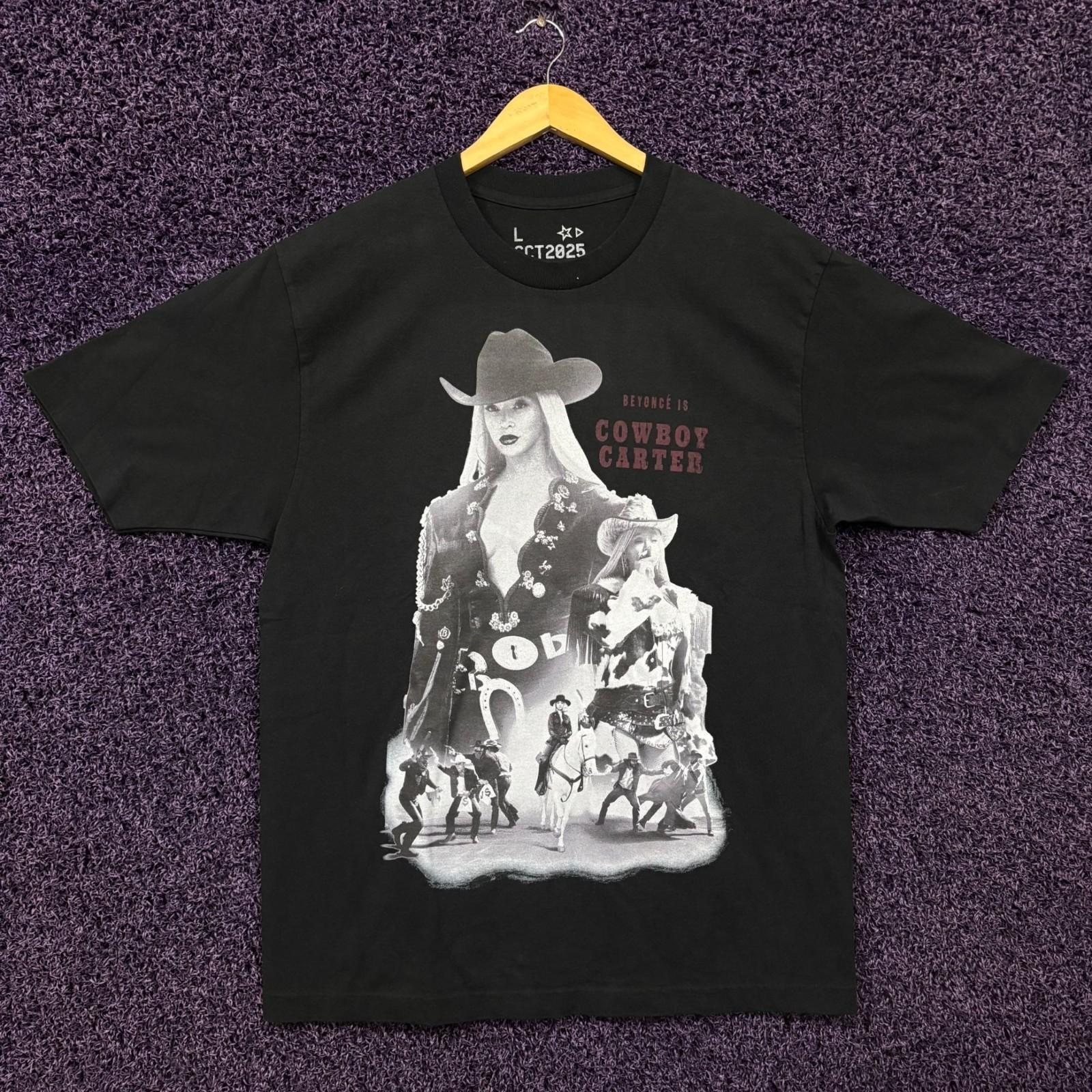Beyoncé Cowboy Carter Rodeo Chitlin Circuit Tour Houston Tshirt size Large Unisex T-Shirt XXXXL