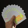 1pc Party-Ready Game Set: Fluorescent Waterproof Playing Cards & 80 Chips - Glow In the Dark for Extra Fun