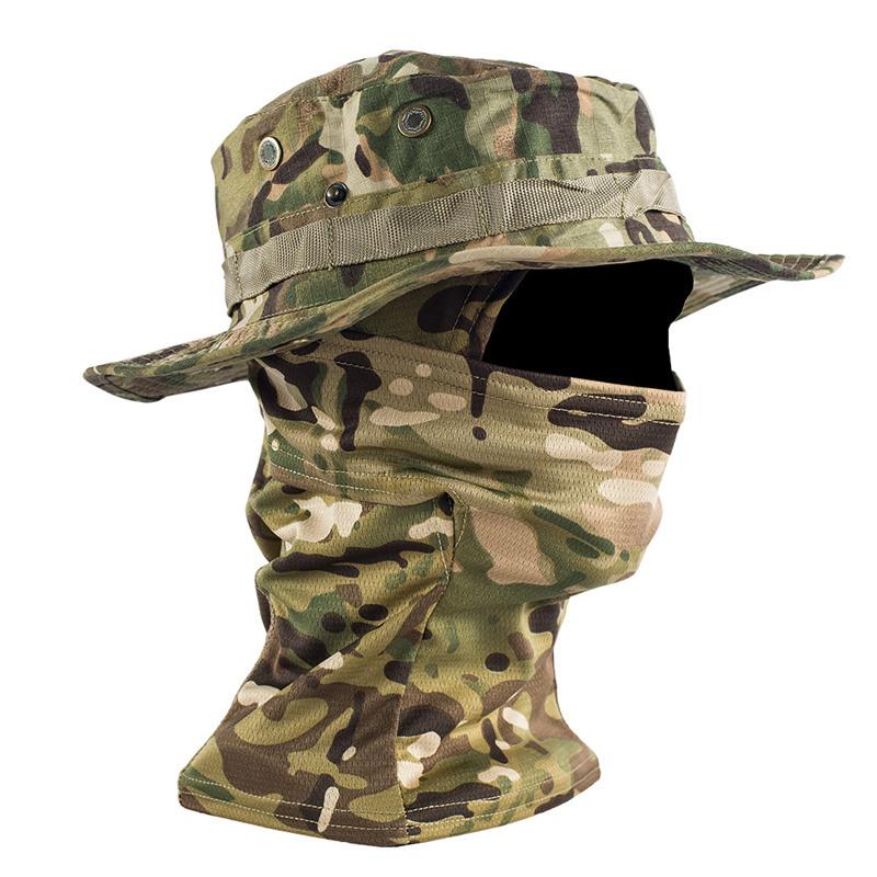 Russian Tactical Camouflage Mask Hat Baseball Cap Beanies Military Army Skullies Unisex Hip Hop Knitted Cap Elastic Outdoor Cap
