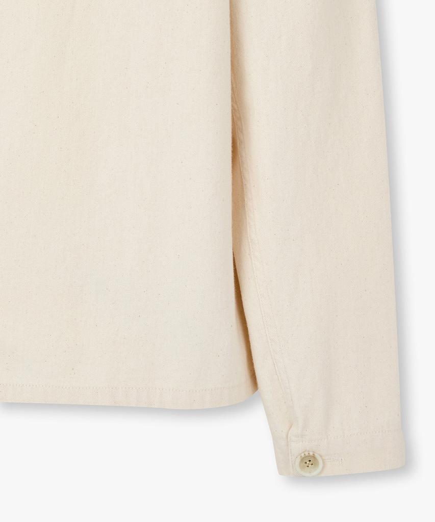 Man On The Boon Cotton Pocket Detail Core Jacket_Ivory 4716109007