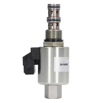 12V ekskavatora iekrāvēja solenoīda vārsta sakausējuma tērauds 25 105200 26 960900 solenoīda vārsta bloks priekš JCB