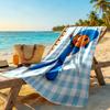 Pocoyo Beach Towel Super Soft & Absorbent Comfortable Lightweight Perfect for Traveling Yoga Camping and Swimming