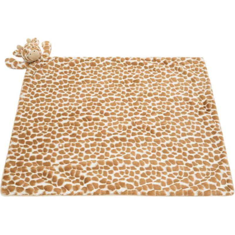 JELLYCAT Shy Series Giraffe Blanket Soft Comforting Blanket Doll Peripherals