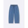 Gu By Uniqlo Light Denim Barrel Ankle Pants