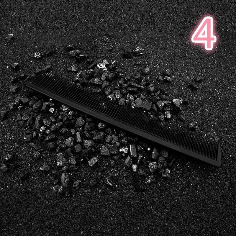 1PCS Professional Hair Comb Carbon Steel Anti-static High Temperature Flat Tail Comb Apple Comb