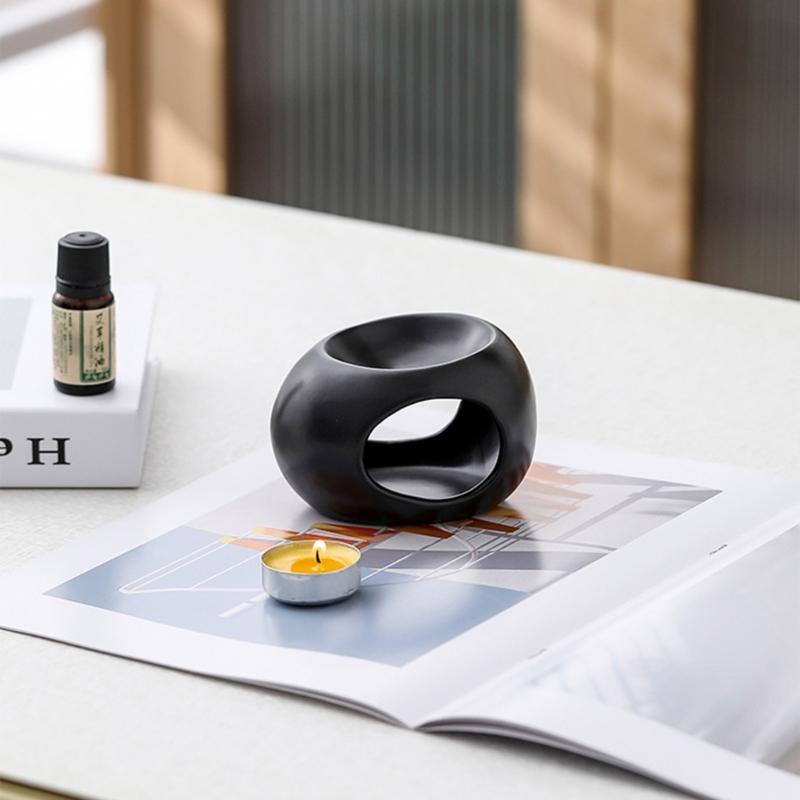 Bruciatori per Cera Profumata Bruciatori per Oli Essenziali, Bruciatori per Oli Portacandele Tea Light Scaldacera Diffusore Profumato per Aromaterapia