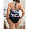 Plus Size Women High Waist Bikini Swimsuits, Women's Swimwear & Clothing