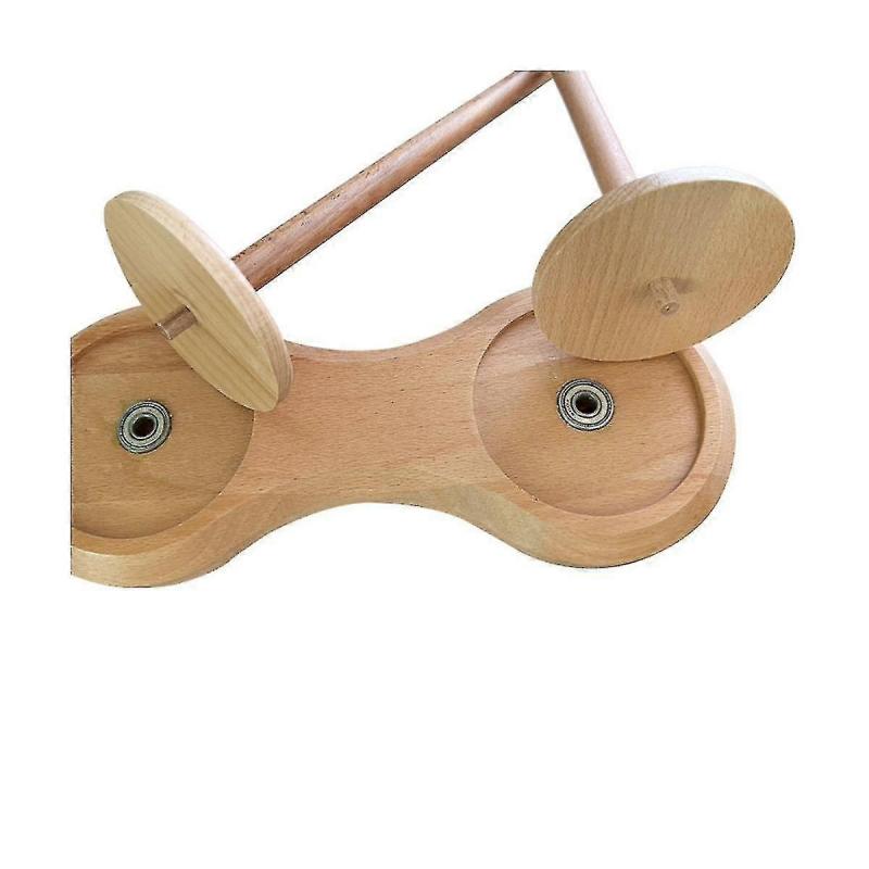 Double Wooden Yarn Skein Holder For Crocheting, Yarn Holder For Knitting Yarn Spindle Dispenser Crocheting Tool -JA
