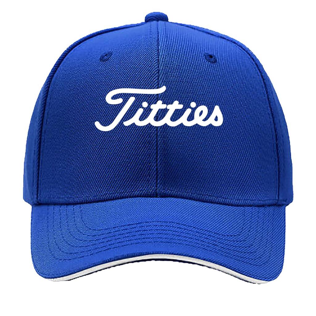 Titties Fet Textkonst Smörgås Basebollkeps