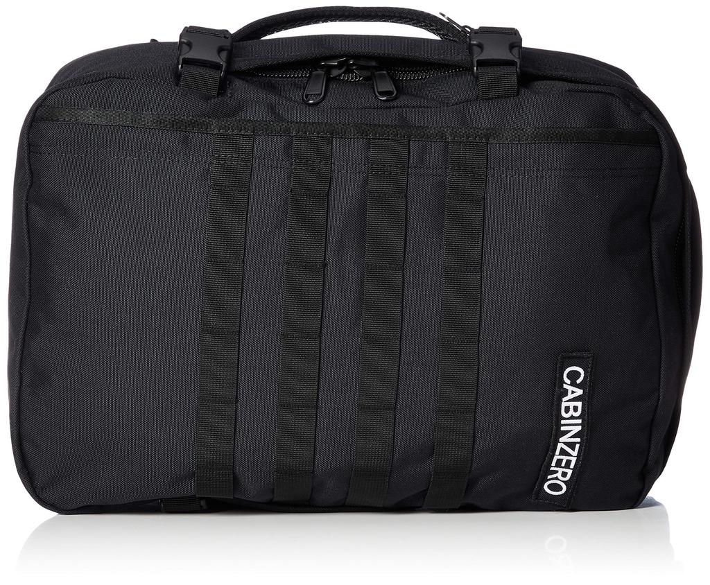 Backpack MILITARY 28L ABSOLUTE BLACK [Cabin Zero]