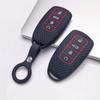 Key Fob Cover for Chery Tiggo with Keychain Anti-Scratch Guard Shockproof Protection Soft Grip Texture Responsive Button Touch Dust Resistant Cover
