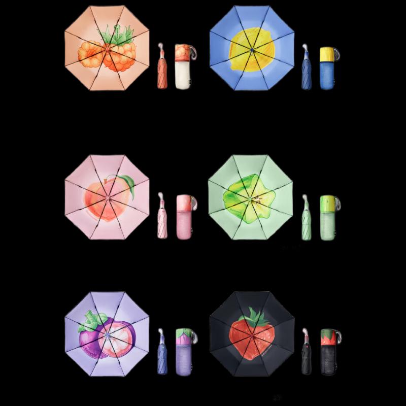 Banax BM397 Triple-Fold UV Protection Umbrella