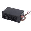 500W Car Heater Fan Low Noise 80CFM Airflow 8500BTU 3 Ports Water Heating Double Exhaust Heater Defroster DC12V