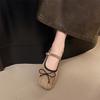 Fashion Shoes Woman Flats Bow-Knot Shallow Mouth Dress New Ballerinas Summer Butterfly Spring Butterfly-knot Mary Janes Shoes Woman Flat