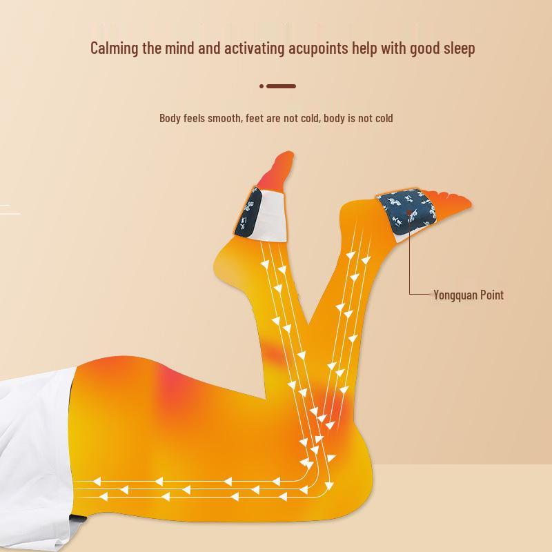 Mugwort Self-Heating Foot Patch for Winter Warmth and Cold Protection