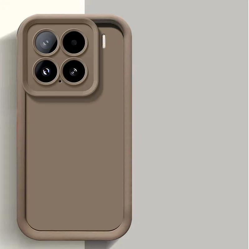 Luxury Matte Phone Cases For Xiaomi MI15 15 Case For Mi15Pro 15Pro Pro Shockproof Protective Soft Back Cover Fundas Carcase Capa