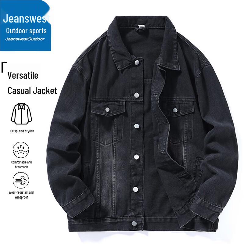 Jeanswest Men's Spring Fall Casual Outdoor Jacket