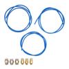 3Pcs PTFE Tube High Compatibility Simple Convenient Bowden Tube Kit for 1.75mm Filament