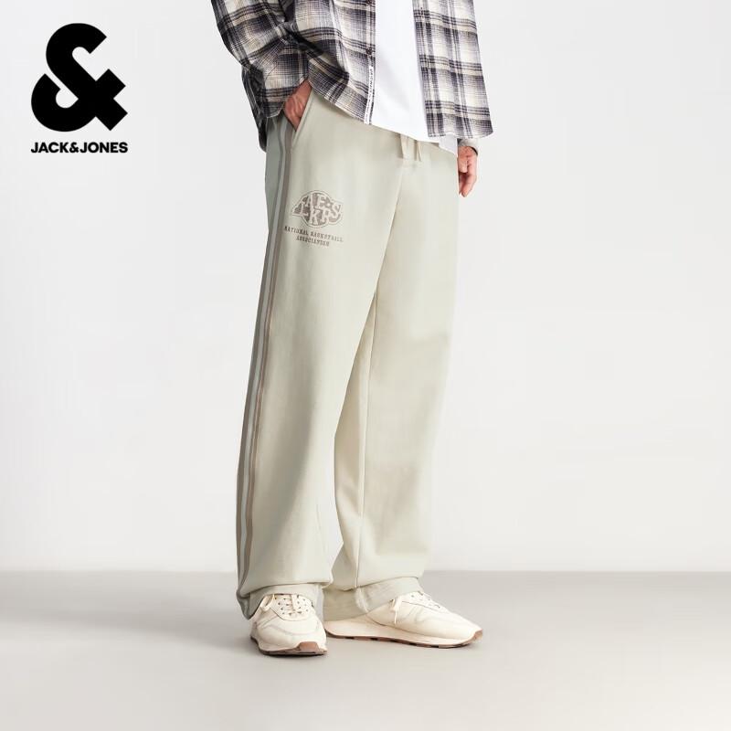 JACK&JONES Herren Lockere Gerade NBA Bestickte Sweatpants